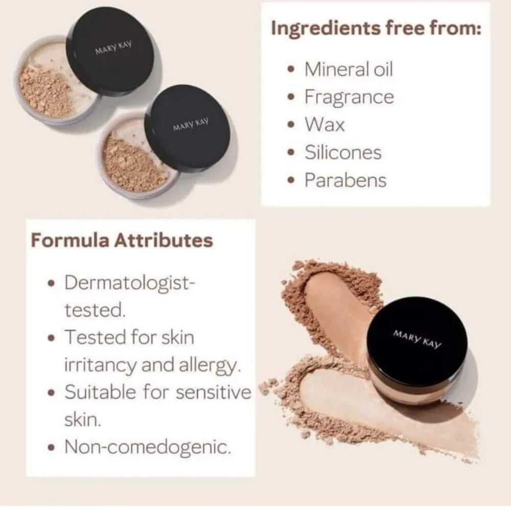 Mary Kay Silky Setting Powder Deep Ivory.